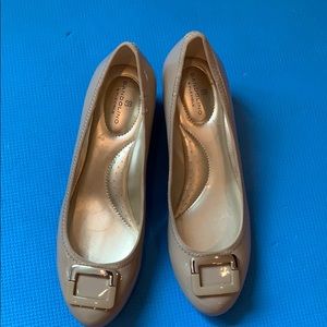 Bandolino Wedge Patent Leather Shoes